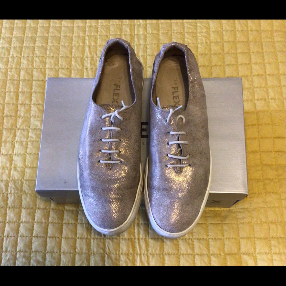The Flexx Sneaker in metallic -8.5/39